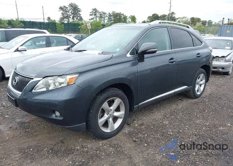 2010 Lexus Rx 350 из США, поврежденный, VIN 2T2BK1BA3AC030708